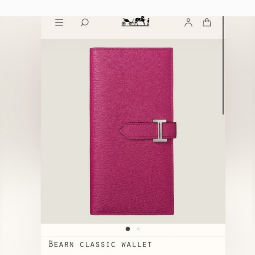 HOSTPICK!!! HERMES Classic Bearn Wallet